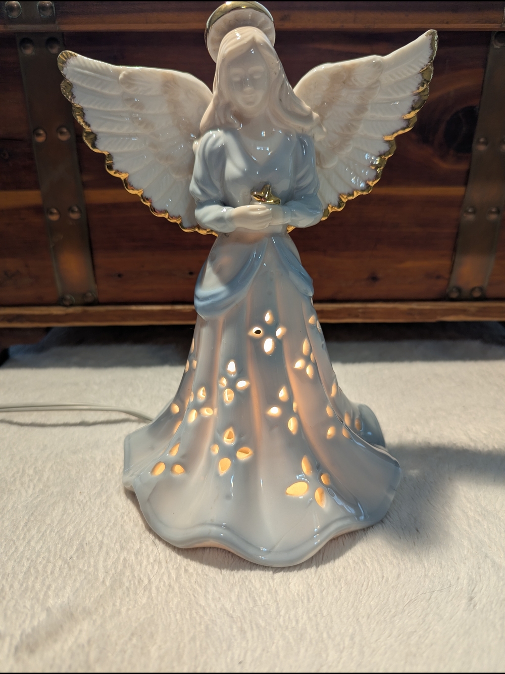 Lenox Angelic Visions "HOPE" Lighted Angel Figurine